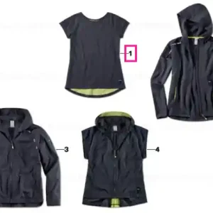 BMW Active T-shirt women's BLUE/LIME, S Calitate înaltă
