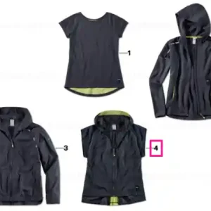 Transport gratuit BMW Active waistcoat women's BLUE/LIME, S
