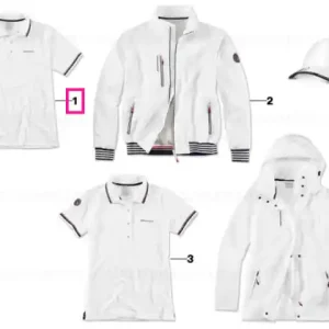 BMW Yachtsport polo shirt men's WHITE, L Preț promoțional