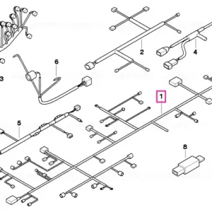 Main wiring harness ABS / BMS-C - BMW Motorrad Ofertă specială