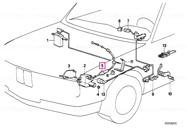 Reducere de preț Cablu Bowden control croazieră - BMW