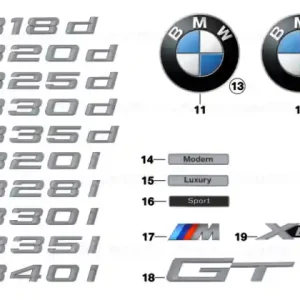 Cel mai bun preț Lettering 325D - BMW