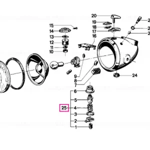 Preț mic Ignition/light switch - BMW Motorrad