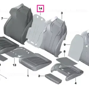 Chilipir Heating element, comfort, A/C - BMW