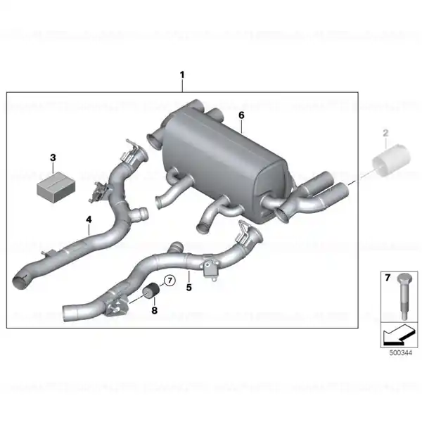 Sistem de esapament "BMW M Performance" - BMW Seria 2 F87N Preferatul clienților