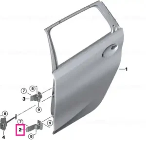 Rear door brake - BMW Cel mai bun preț