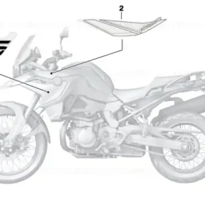 Lettering, left - BMW Motorrad Comandă acum