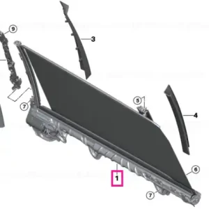 Roller sunblind electrical left - BMW Reducere extra