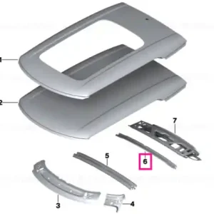 Rear roof bow - BMW - Mini Expediere rapidă