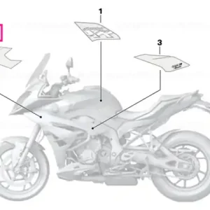 Decor left front - BMW Motorrad Comandă acum