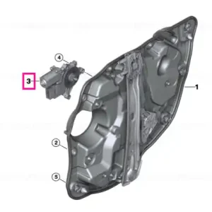 Cel mai vândut Drive, window lifter, rear left - BMW
