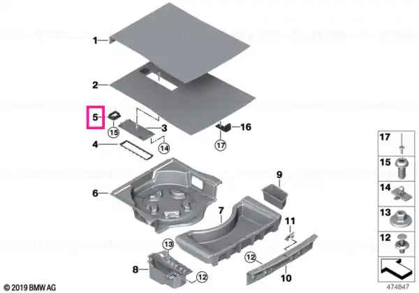Reducere extra Capac partea inferioară - BMW