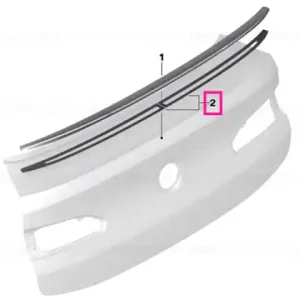Cel mai bun preț Set, adhesive tape rear spoiler - BMW