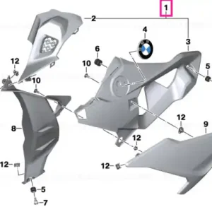 Ofertă exclusivă Suport plăcuță înmatriculare dreapta - BMW Motorrad