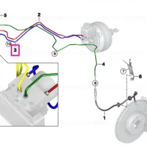 Reduceri Conducta cilindru master frână M12/M12 - BMW