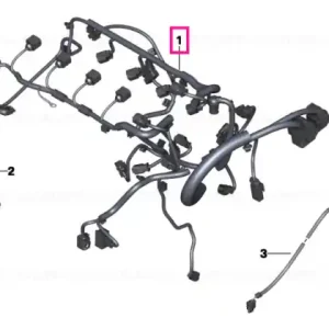Popular Wiring harness injection valve/ignition - BMW - Mini