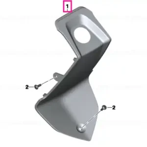 Reducere specială Centre trim panel primed - BMW Motorrad