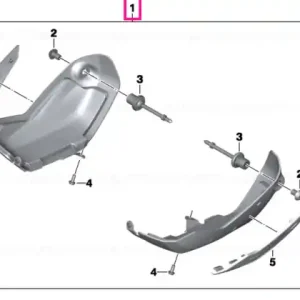 Set protecții culbutori inox SALES PACKAGING - BMW Motorrad Retur gratuit