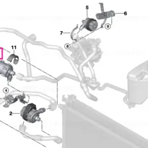 Auxiliary water pump - BMW Lichidare de stoc