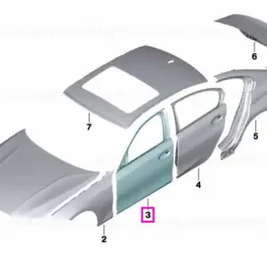 Usa fata, dreapta - BMW Seria 3 G20 G21 G28 G80 G81 M3, i3L G28 Super ofertă