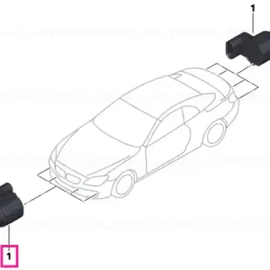 Ultrasonic sensor, Sonic Speed Blue WC1A - BMW Discount