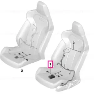 Wiring set seat left - BMW Vezi acum