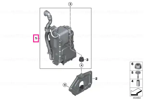 Condenser air conditioning with drier - BMW Transport gratuit