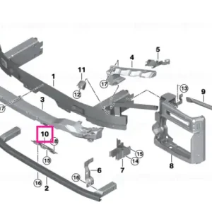 Comandă acum Suport protecție compartiment motor - BMW
