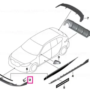 Aero Flick left M PERFORMANCE - BMW Vezi acum