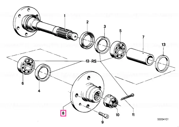 Comandă acum Drive flange - BMW