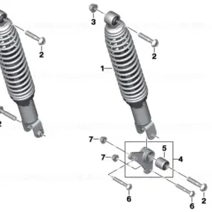 Ofertă de sezon Telescop arc suspensie - BMW Motorrad