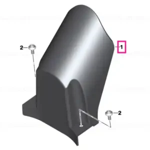 Plată sigură Capac telescop - BMW Motorrad