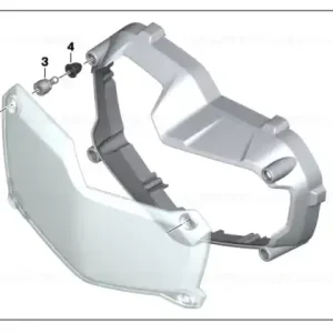 Lichidare de stoc Set, headlight guard SALES PACKAGING - BMW Motorrad