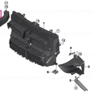 Air duct, brake, left - BMW Comandă acum