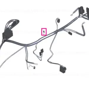 Main wiring harness K60 - BMW Motorrad Retur gratuit