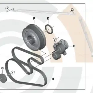Set reparatie complet curea transmisie, Kit Value Parts - BMW Seria 3 F30 F31 F34, Seria 4 F36, Seria 5 F07 F10 F11, Seria 7 F01 F02, X3 F25, X4 F26, X5 F15, X5 F16 Ofertă