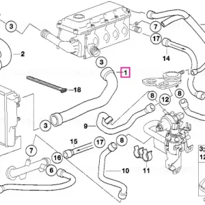 Water hose - BMW Chilipir