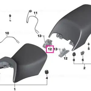 Serrated adjustment left - BMW Motorrad Cumpărături sigure
