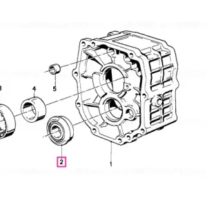 Cylindrical roller bearing,radial 52X25X15 - BMW Bestseller