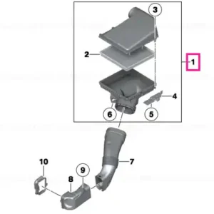 Reducere specială Intake silencer - BMW