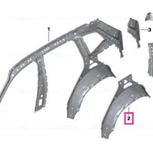 Wheel arch outer rear left - BMW Cumpără acum
