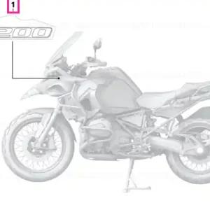 Lettering, right - BMW Motorrad Ofertă exclusivă