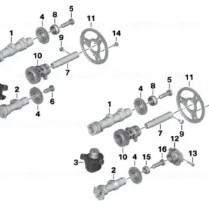 Lichidare de stoc Regulator excentric comutare - BMW Motorrad