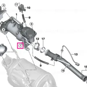 Șurub hexagonal M8X16-8.8-ZNS3 - BMW Plată securizată