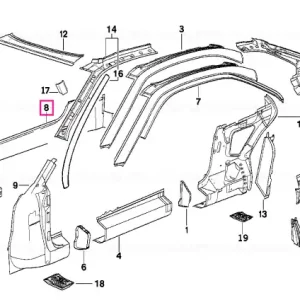 Right side member - BMW Discount
