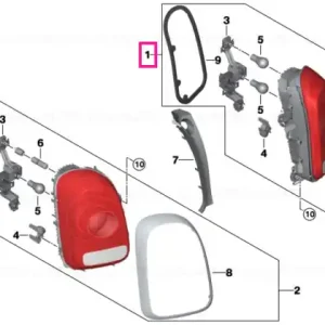 Tail light, right - BMW - Mini Lichidare de stoc