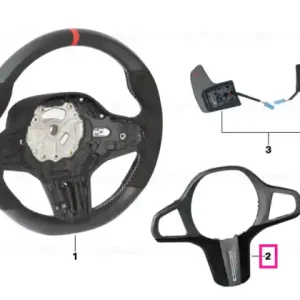 Capac volan Alcantara/Carbon M PERFORMANCE - BMW Cel mai vândut