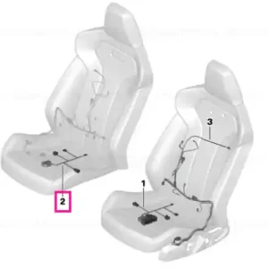 Reducere extra Wiring set seat right - BMW