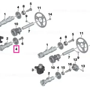 Disponibil imediat Gear wheel 1 - BMW Motorrad