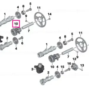 Super ofertă Intermediate shaft, right - BMW Motorrad